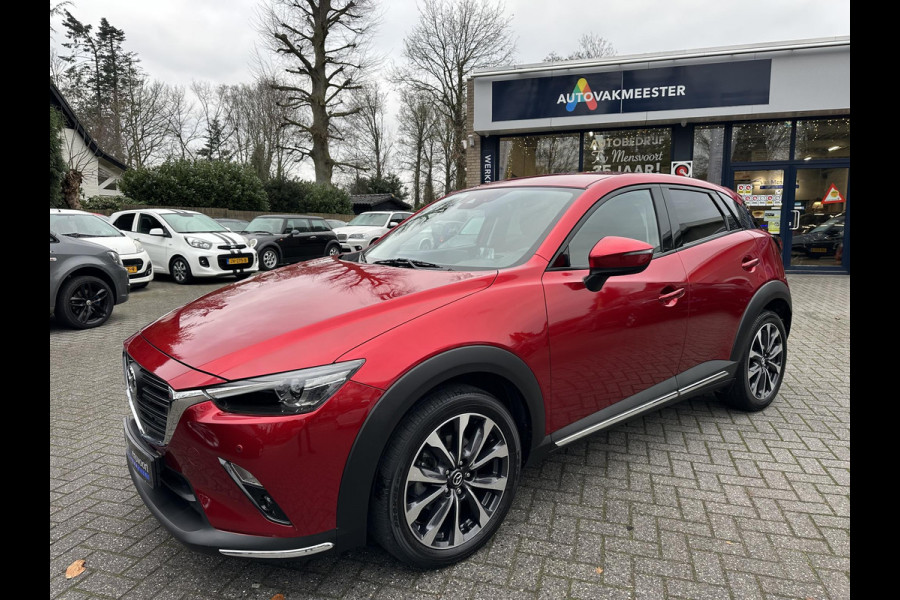 Mazda CX-3 2.0 Automaat SkyActiv-G 121 Luxury 1eEig|Headup|Camera|CarPlay|Keyless|DAB