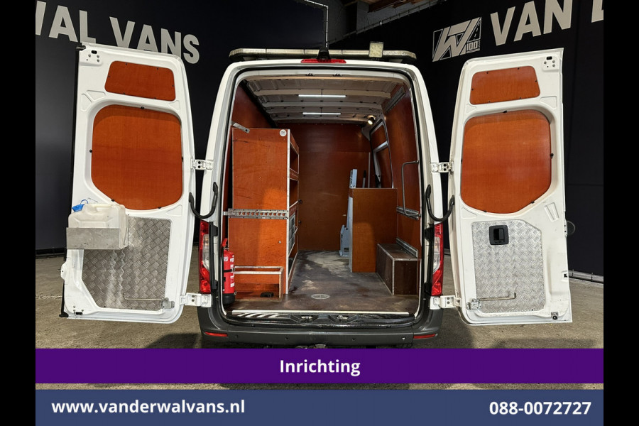 Mercedes-Benz Sprinter 316 CDI 164pk 3500kg Trekhaak L2H2 Inrichting Euro6 Airco | Omvormer | Camera | Apple Carplay | Cruisecontrol Android Auto, Parkeersensoren, achterwiel aandrijving