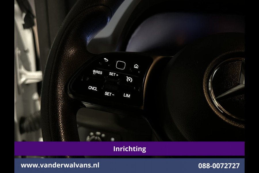 Mercedes-Benz Sprinter 316 CDI 164pk 3500kg Trekhaak L2H2 Inrichting Euro6 Airco | Omvormer | Camera | Apple Carplay | Cruisecontrol Android Auto, Parkeersensoren, achterwiel aandrijving
