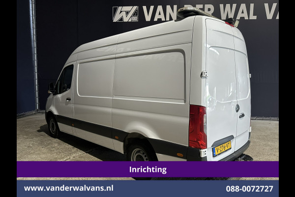 Mercedes-Benz Sprinter 316 CDI 164pk 3500kg Trekhaak L2H2 Inrichting Euro6 Airco | Omvormer | Camera | Apple Carplay | Cruisecontrol Android Auto, Parkeersensoren, achterwiel aandrijving