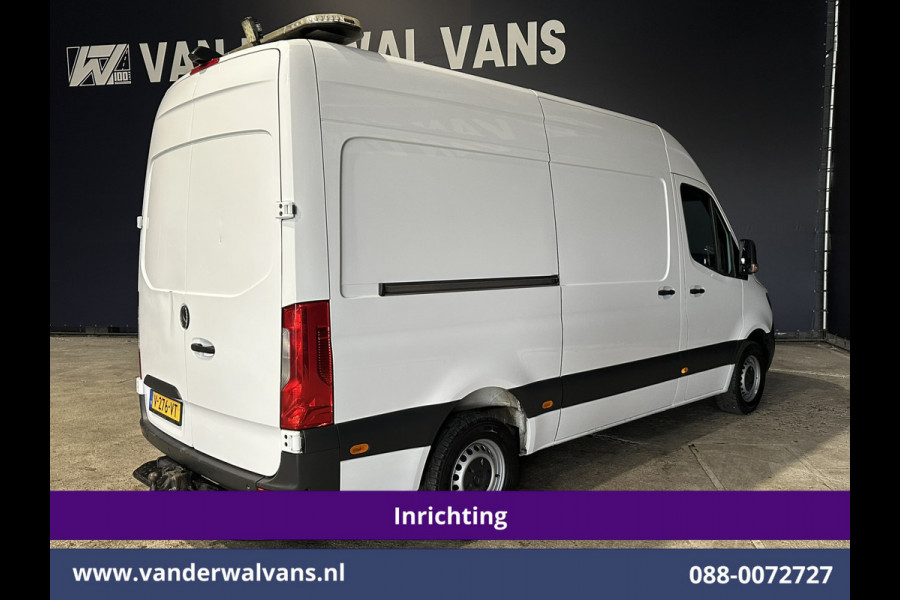 Mercedes-Benz Sprinter 316 CDI 164pk 3500kg Trekhaak L2H2 Inrichting Euro6 Airco | Omvormer | Camera | Apple Carplay | Cruisecontrol Android Auto, Parkeersensoren, achterwiel aandrijving