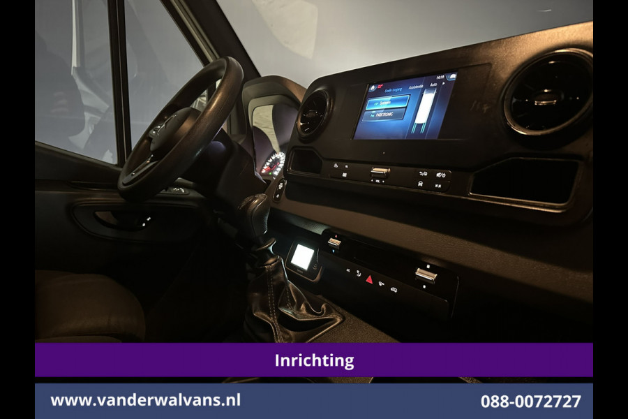 Mercedes-Benz Sprinter 316 CDI 164pk 3500kg Trekhaak L2H2 Inrichting Euro6 Airco | Omvormer | Camera | Apple Carplay | Cruisecontrol Android Auto, Parkeersensoren, achterwiel aandrijving