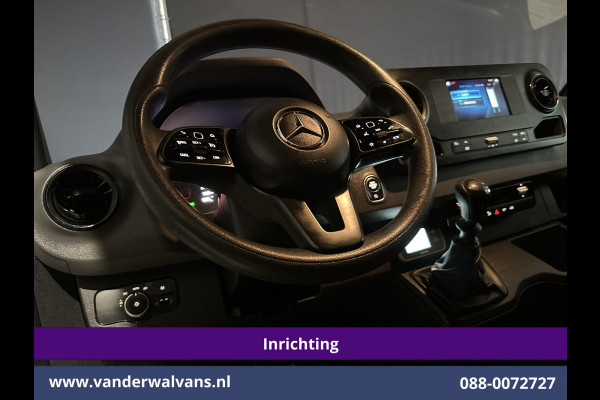 Mercedes-Benz Sprinter 316 CDI 164pk 3500kg Trekhaak L2H2 Inrichting Euro6 Airco | Omvormer | Camera | Apple Carplay | Cruisecontrol Android Auto, Parkeersensoren, achterwiel aandrijving