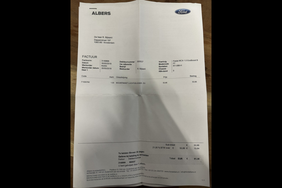 Ford Fiesta 1.0 EcoBoost Black Edition 140-PK / CLIMA / CRUISE / NAVI