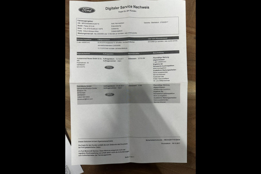 Ford Fiesta 1.0 EcoBoost Black Edition 140-PK / CLIMA / CRUISE / NAVI