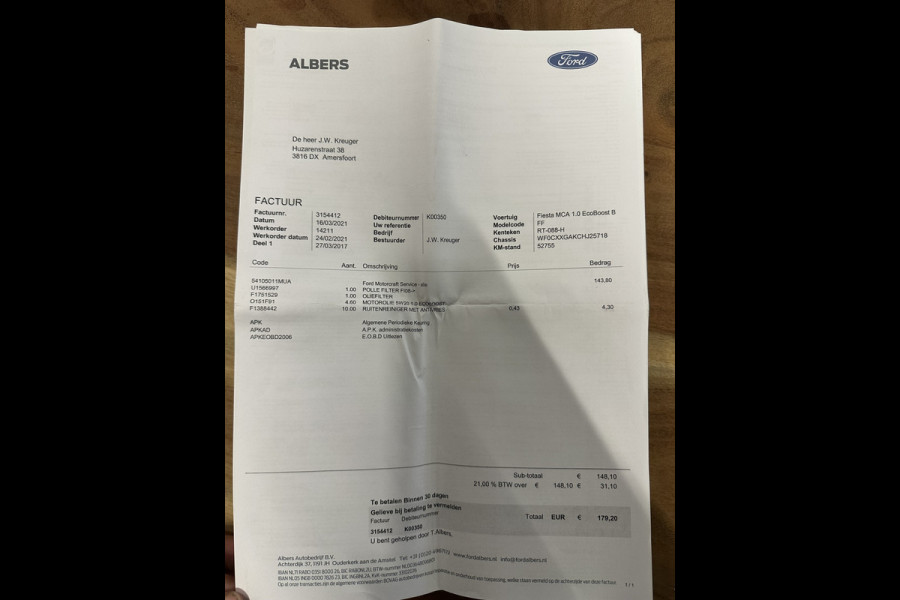 Ford Fiesta 1.0 EcoBoost Black Edition 140-PK / CLIMA / CRUISE / NAVI