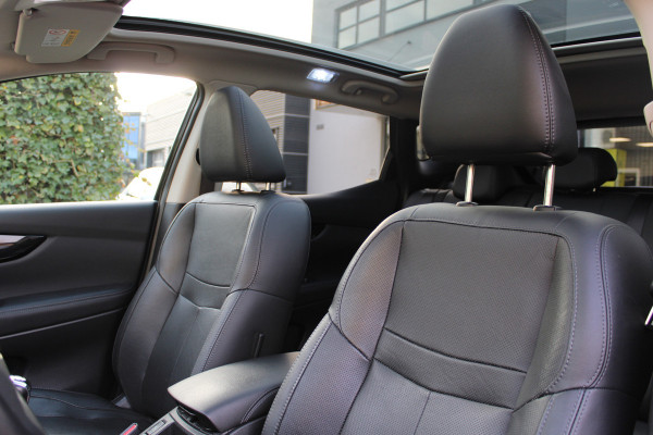 Nissan QASHQAI 1.2 Tekna | Cruise control | Leder | Panoramadak | Trekhaak | 360 camera