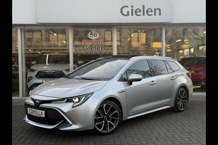 Toyota Corolla Touring Sports 2.0 Hybrid Premium | Panoramadak, JBL, Dodehoekherkenning, Parkeersensoren, Elektrische achterklep, 18 inch