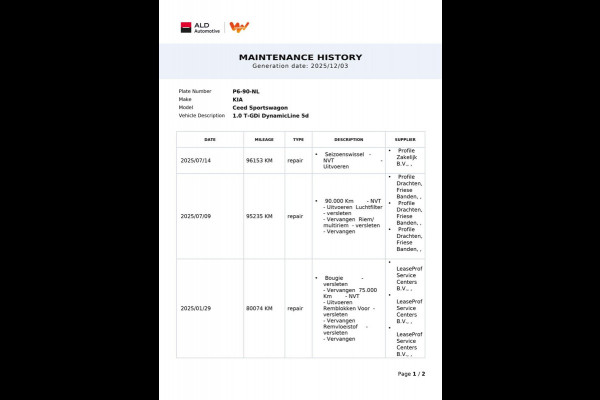 Kia Ceed Sportswagon 1.0 T-GDi DynamicLine|120PK|APPLE CARPLAY, ANDROID AUTO|CAMERA|CRUISE,CLIMA|PDC|1E EIG.|INCL.BTW|NL-AUTO|NAP|