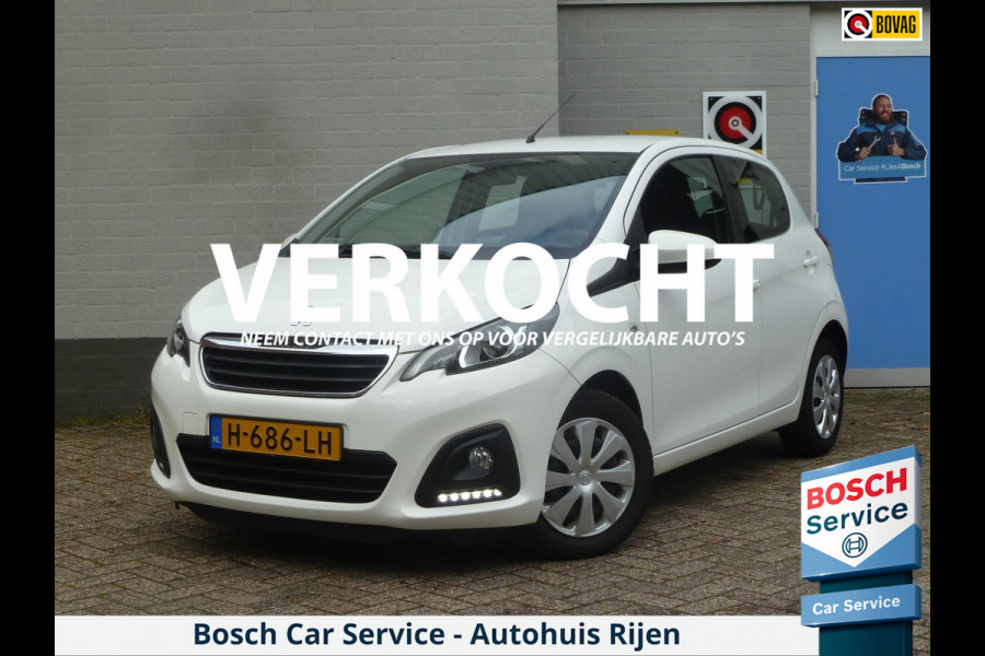 Peugeot 108 1.0 e-VTi Active|Apple-Carplay/Android-Auto|Achteruitrijcamera|Airco|DAB|Origineel-NL