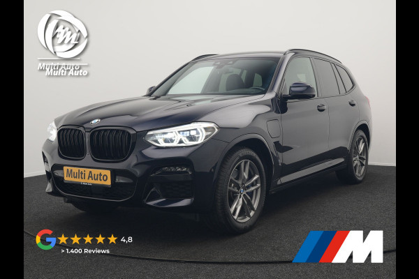 BMW X3 xDrive30e M Sport Plug In Hybrid 293pk Dealer O.H. PHEV | Trekhaak Af Fabriek | Adaptive Cruise | Head Up | 360 Camera | Harman/Kardon | Adaptief Onderstel | Lederen Sportstoelen Memory & Verwarmd | Sfeerverlichting | Keyless | Blis |