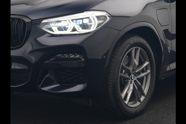 BMW X3 xDrive30e M Sport Plug In Hybrid 293pk Dealer O.H. PHEV | Trekhaak Af Fabriek | Adaptive Cruise | Head Up | 360 Camera | Harman/Kardon | Adaptief Onderstel | Lederen Sportstoelen Memory & Verwarmd | Sfeerverlichting | Keyless | Blis |