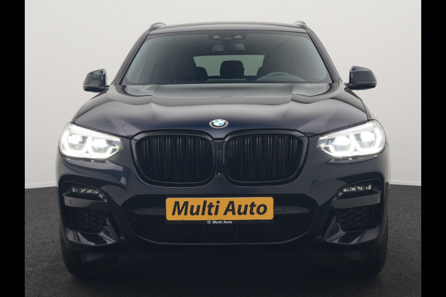 BMW X3 xDrive30e M Sport Plug In Hybrid 293pk Dealer O.H. PHEV | Trekhaak Af Fabriek | Adaptive Cruise | Head Up | 360 Camera | Harman/Kardon | Adaptief Onderstel | Lederen Sportstoelen Memory & Verwarmd | Sfeerverlichting | Keyless | Blis |