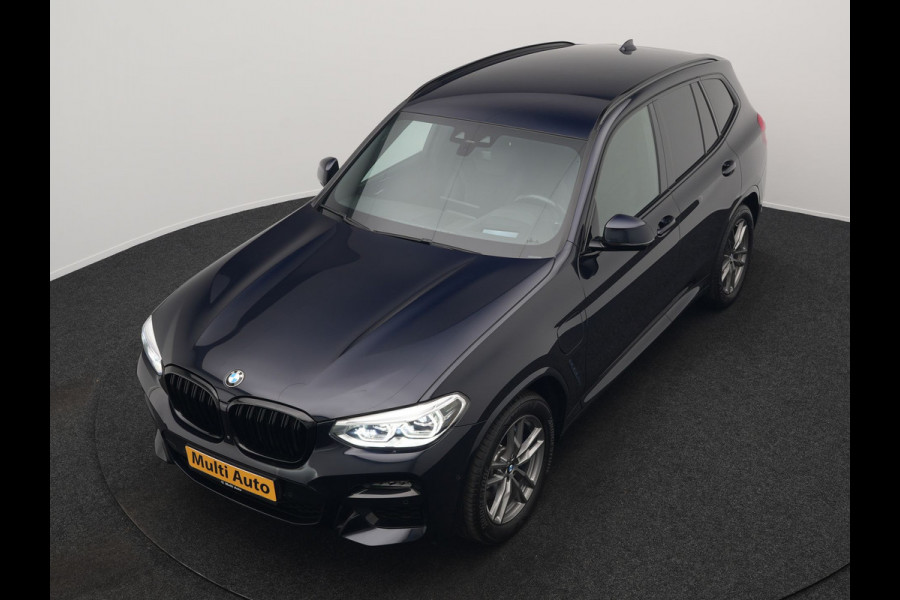 BMW X3 xDrive30e M Sport Plug In Hybrid 293pk Dealer O.H. PHEV | Trekhaak Af Fabriek | Adaptive Cruise | Head Up | 360 Camera | Harman/Kardon | Adaptief Onderstel | Lederen Sportstoelen Memory & Verwarmd | Sfeerverlichting | Keyless | Blis |