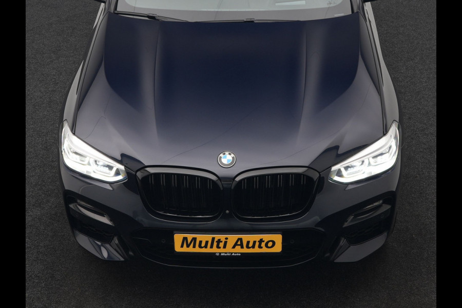 BMW X3 xDrive30e M Sport Plug In Hybrid 293pk Dealer O.H. PHEV | Trekhaak Af Fabriek | Adaptive Cruise | Head Up | 360 Camera | Harman/Kardon | Adaptief Onderstel | Lederen Sportstoelen Memory & Verwarmd | Sfeerverlichting | Keyless | Blis |