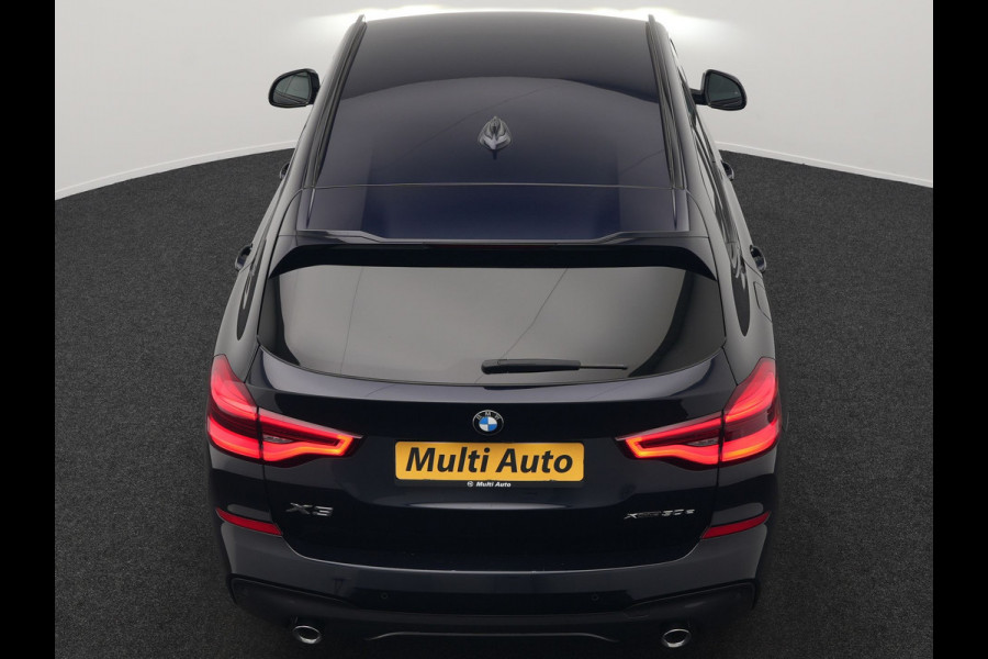 BMW X3 xDrive30e M Sport Plug In Hybrid 293pk Dealer O.H. PHEV | Trekhaak Af Fabriek | Adaptive Cruise | Head Up | 360 Camera | Harman/Kardon | Adaptief Onderstel | Lederen Sportstoelen Memory & Verwarmd | Sfeerverlichting | Keyless | Blis |