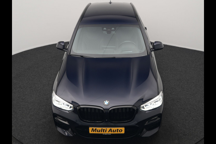 BMW X3 xDrive30e M Sport Plug In Hybrid 293pk Dealer O.H. PHEV | Trekhaak Af Fabriek | Adaptive Cruise | Head Up | 360 Camera | Harman/Kardon | Adaptief Onderstel | Lederen Sportstoelen Memory & Verwarmd | Sfeerverlichting | Keyless | Blis |