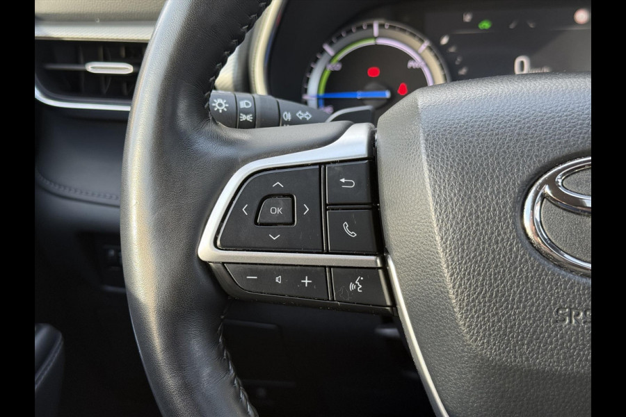 Toyota highlander 2.5 Hybrid AWD Premium | Panoramadak, Head up display, Geheugenfunctie, Stoelventilatie, Leer, 360 Camera, Stuurverwarming