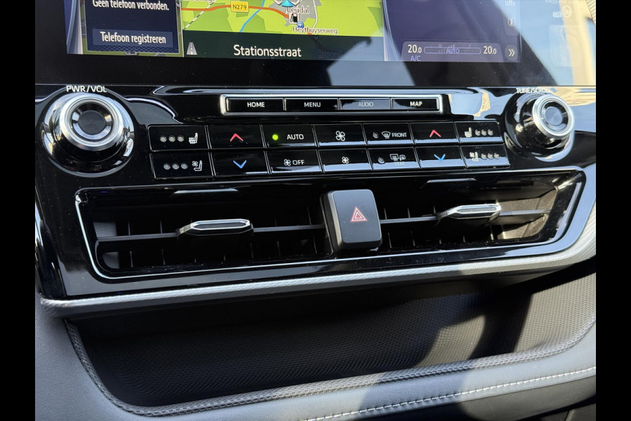 Toyota highlander 2.5 Hybrid AWD Premium | Panoramadak, Head up display, Geheugenfunctie, Stoelventilatie, Leer, 360 Camera, Stuurverwarming