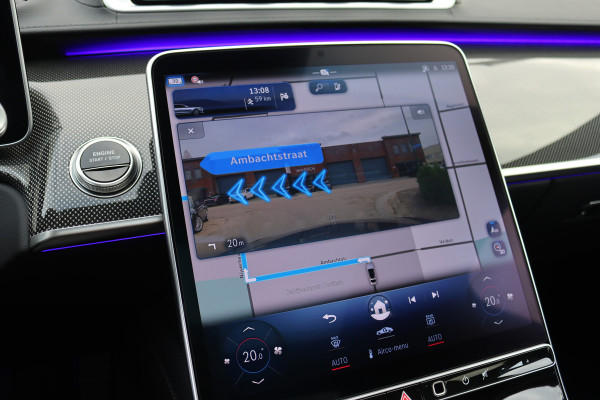 Mercedes-Benz S-Klasse 580 e 4MATIC Lang AMG Line | Airmatic | Achterasbesturing | Chauffeurspakket | MBUX Tablet | Distronic+ | Memory | Stoelventilatie V+A | Burmester | Soft-Close | Digital Light | Vlakkenverwarming | HUD |