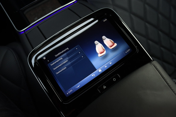 Mercedes-Benz S-Klasse 580 e 4MATIC Lang AMG Line | Airmatic | Achterasbesturing | Chauffeurspakket | MBUX Tablet | Distronic+ | Memory | Stoelventilatie V+A | Burmester | Soft-Close | Digital Light | Vlakkenverwarming | HUD |