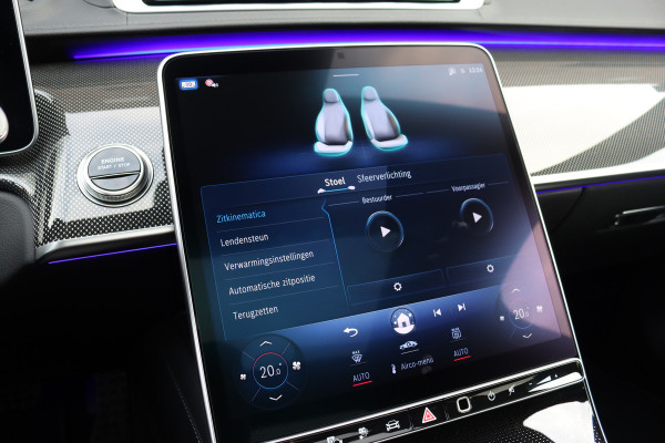 Mercedes-Benz S-Klasse 580 e 4MATIC Lang AMG Line | Airmatic | Achterasbesturing | Chauffeurspakket | MBUX Tablet | Distronic+ | Memory | Stoelventilatie V+A | Burmester | Soft-Close | Digital Light | Vlakkenverwarming | HUD |