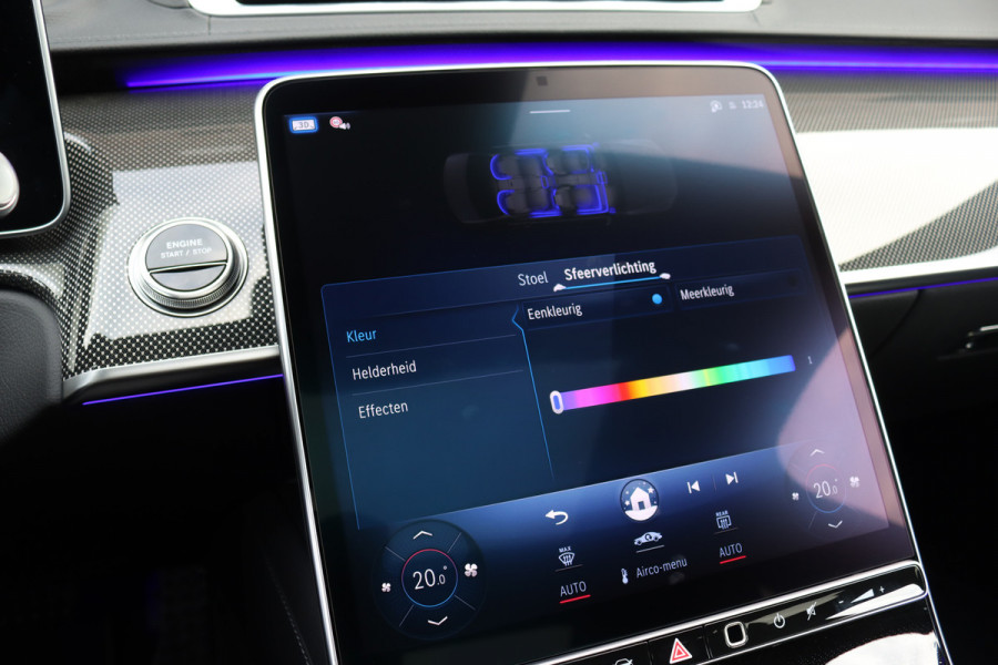Mercedes-Benz S-Klasse 580 e 4MATIC Lang AMG Line | Airmatic | Achterasbesturing | Chauffeurspakket | MBUX Tablet | Distronic+ | Memory | Stoelventilatie V+A | Burmester | Soft-Close | Digital Light | Vlakkenverwarming | HUD |