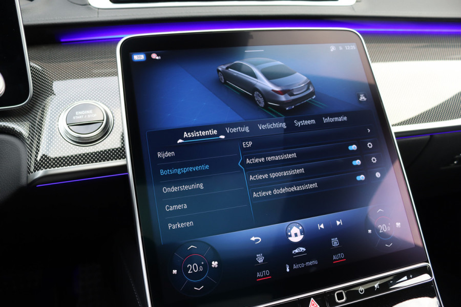 Mercedes-Benz S-Klasse 580 e 4MATIC Lang AMG Line | Airmatic | Achterasbesturing | Chauffeurspakket | MBUX Tablet | Distronic+ | Memory | Stoelventilatie V+A | Burmester | Soft-Close | Digital Light | Vlakkenverwarming | HUD |