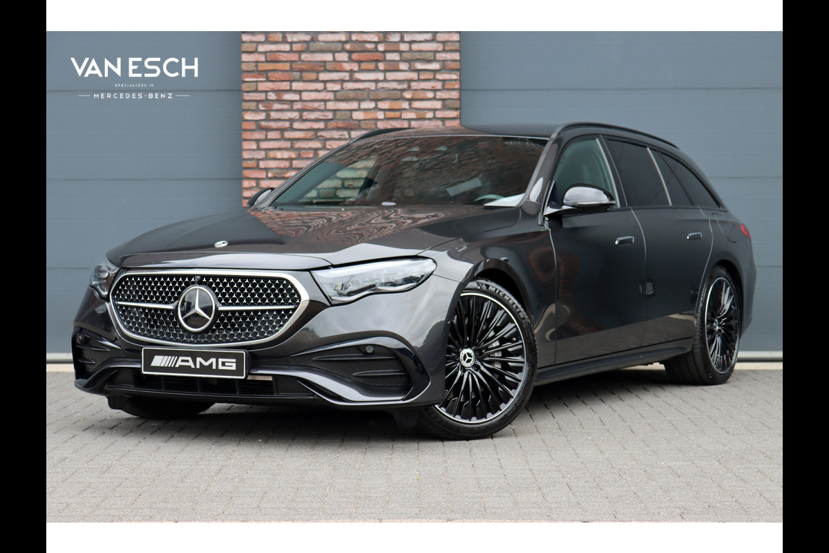 Mercedes-Benz E-Klasse Estate 300 e AMG Line | Hyperscreen | Distronic+ | Burmester | Panoramadak | Digital Light | Surround Camera | HUD | 3D-Display | Verwarmd Stuurwiel | Keyless-Go |