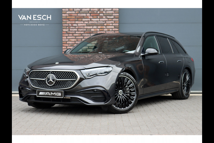 Mercedes-Benz E-Klasse Estate 300 e AMG Line | Hyperscreen | Distronic+ | Burmester | Panoramadak | Digital Light | Surround Camera | HUD | 3D-Display | Verwarmd Stuurwiel | Keyless-Go |