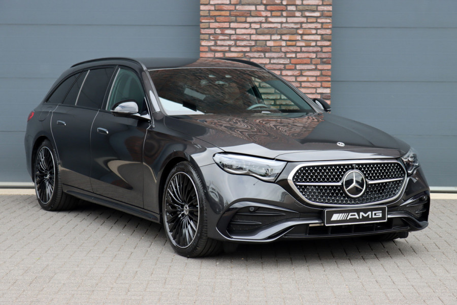 Mercedes-Benz E-Klasse Estate 300 e AMG Line | Hyperscreen | Distronic+ | Burmester | Panoramadak | Digital Light | Surround Camera | HUD | 3D-Display | Verwarmd Stuurwiel | Keyless-Go |