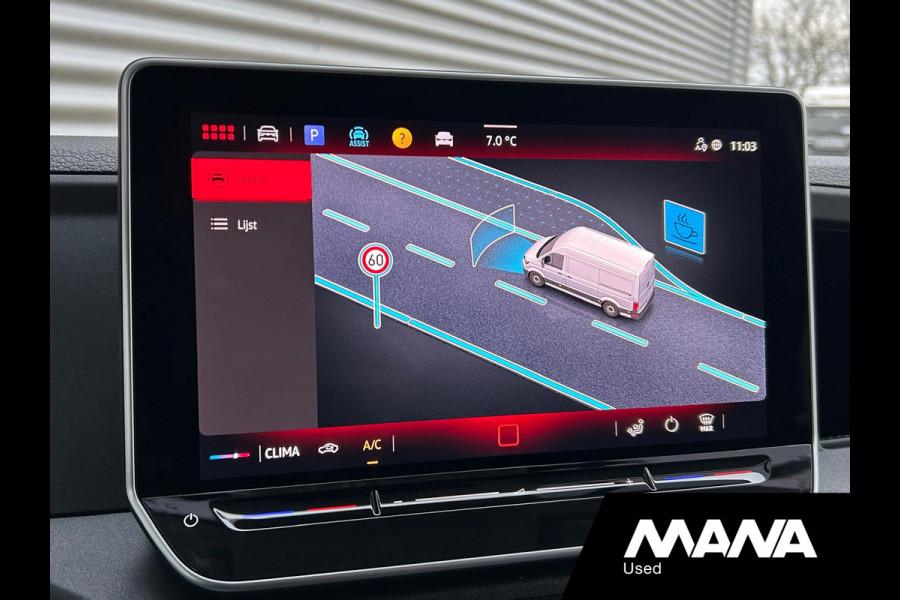 MAN TGE 3.140 L3H3 Automaat 140PK Zwart Black Lion Cruise control Carplay Camera