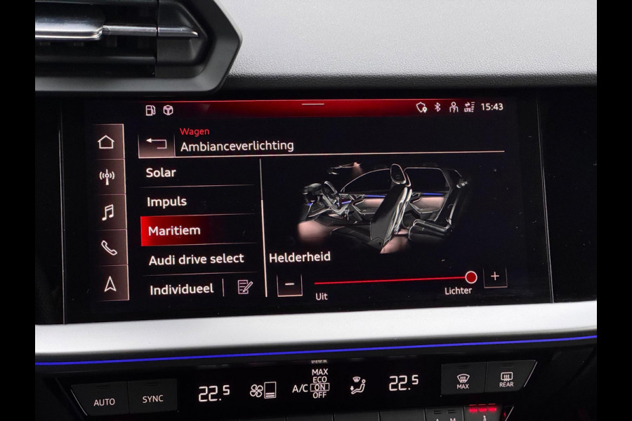 Audi A3 Sportback 45 TFSI e S edition Competition Rs zetels/B&O/HuD/Massage