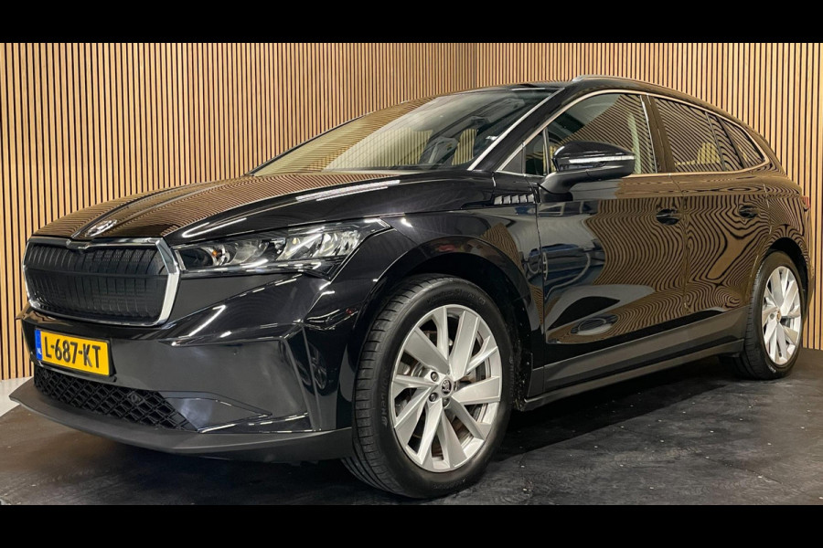 Škoda ENYAQ iV 80|GROTE ACCU|94%SOH|LEDER|ANDROID AUTO/APPLE CARPLAY|CAMERA|NAVIGATIE|STUURVERWARMING|NL-AUTO|NAP|1e EIG|INCL.BTW|