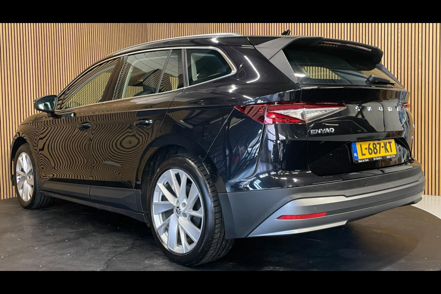 Škoda ENYAQ iV 80|GROTE ACCU|94%SOH|LEDER|ANDROID AUTO/APPLE CARPLAY|CAMERA|NAVIGATIE|STUURVERWARMING|NL-AUTO|NAP|1e EIG|INCL.BTW|