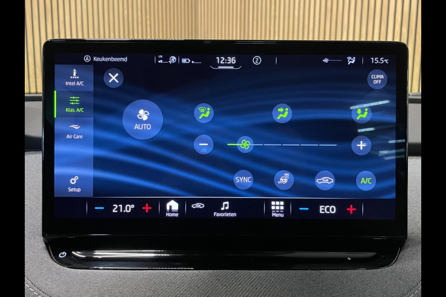 Škoda ENYAQ iV 80|GROTE ACCU|94%SOH|LEDER|ANDROID AUTO/APPLE CARPLAY|CAMERA|NAVIGATIE|STUURVERWARMING|NL-AUTO|NAP|1e EIG|INCL.BTW|