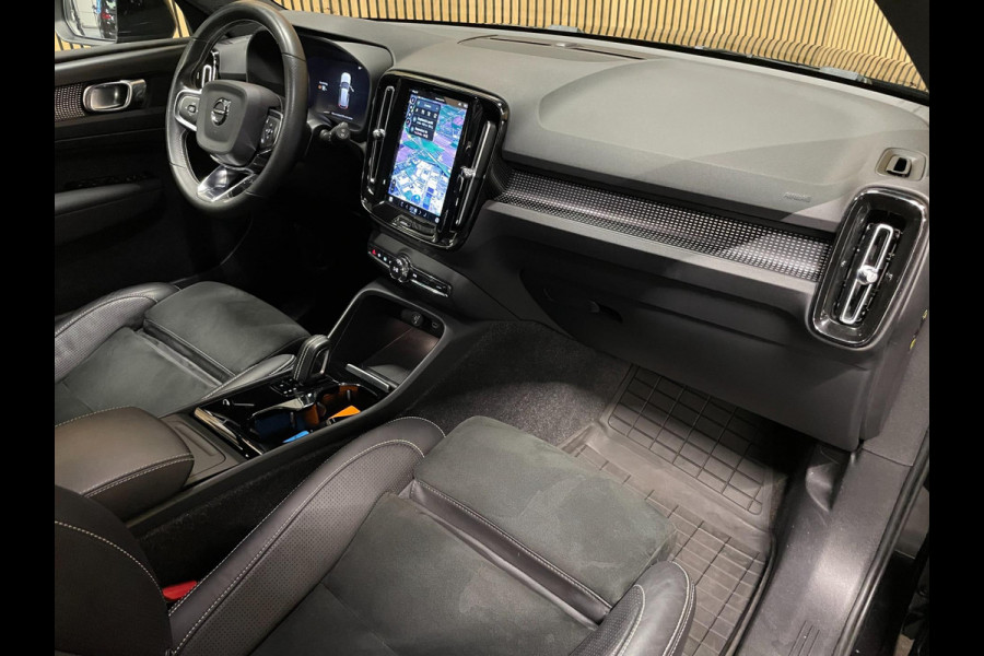 Volvo XC40 Recharge P8 AWD R-Design|92,4% SOH|1/2 LEDER|STOEL+STUURVERWARMING|NAVIGATIE|ACC|APPLE CARPLAY|NL-AUT|NAP|IN.BTW|1eEIG|