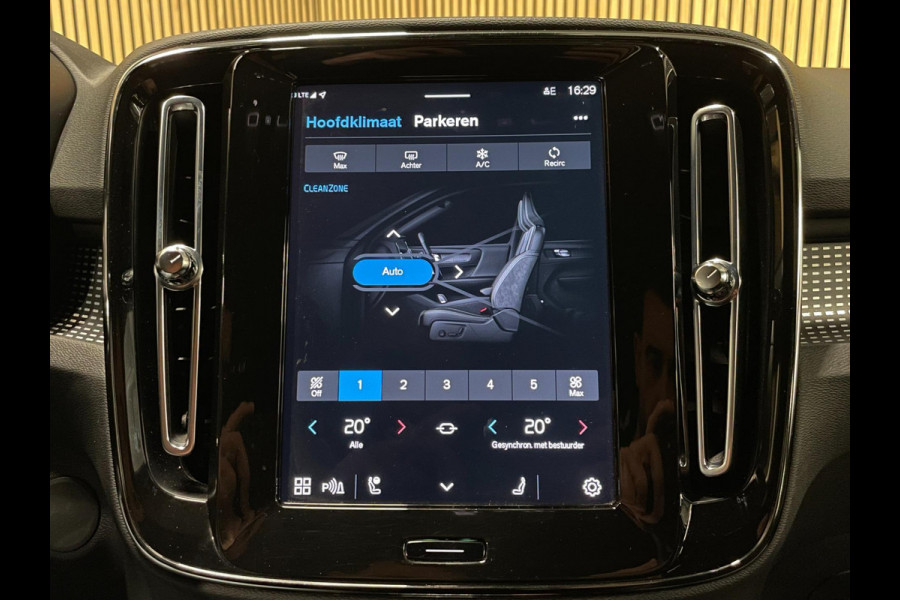 Volvo XC40 Recharge P8 AWD R-Design|92,4% SOH|1/2 LEDER|STOEL+STUURVERWARMING|NAVIGATIE|ACC|APPLE CARPLAY|NL-AUT|NAP|IN.BTW|1eEIG|