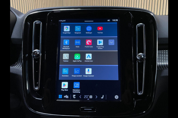 Volvo XC40 Recharge P8 AWD R-Design|92,4% SOH|1/2 LEDER|STOEL+STUURVERWARMING|NAVIGATIE|ACC|APPLE CARPLAY|NL-AUT|NAP|IN.BTW|1eEIG|