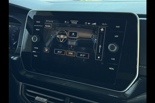 Volkswagen T-Cross ✅NIEUWE AUTO✅ TSI 115PK R-LINE EDITION TREKHAAK LED LMV IQ CAMERA STOELVERW ✅2025✅ "Volkswagen rijden begint bij Topautos.nl – 75 topmodellen direct op voorraad!"