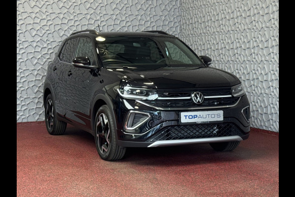 Volkswagen T-Cross ✅NIEUWE AUTO✅ TSI 115PK R-LINE EDITION TREKHAAK LED LMV IQ CAMERA STOELVERW ✅2025✅ "Volkswagen rijden begint bij Topautos.nl – 75 topmodellen direct op voorraad!"