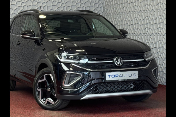 Volkswagen T-Cross ✅NIEUWE AUTO✅ TSI 115PK R-LINE EDITION TREKHAAK LED LMV IQ CAMERA STOELVERW ✅2025✅ "Volkswagen rijden begint bij Topautos.nl – 75 topmodellen direct op voorraad!"