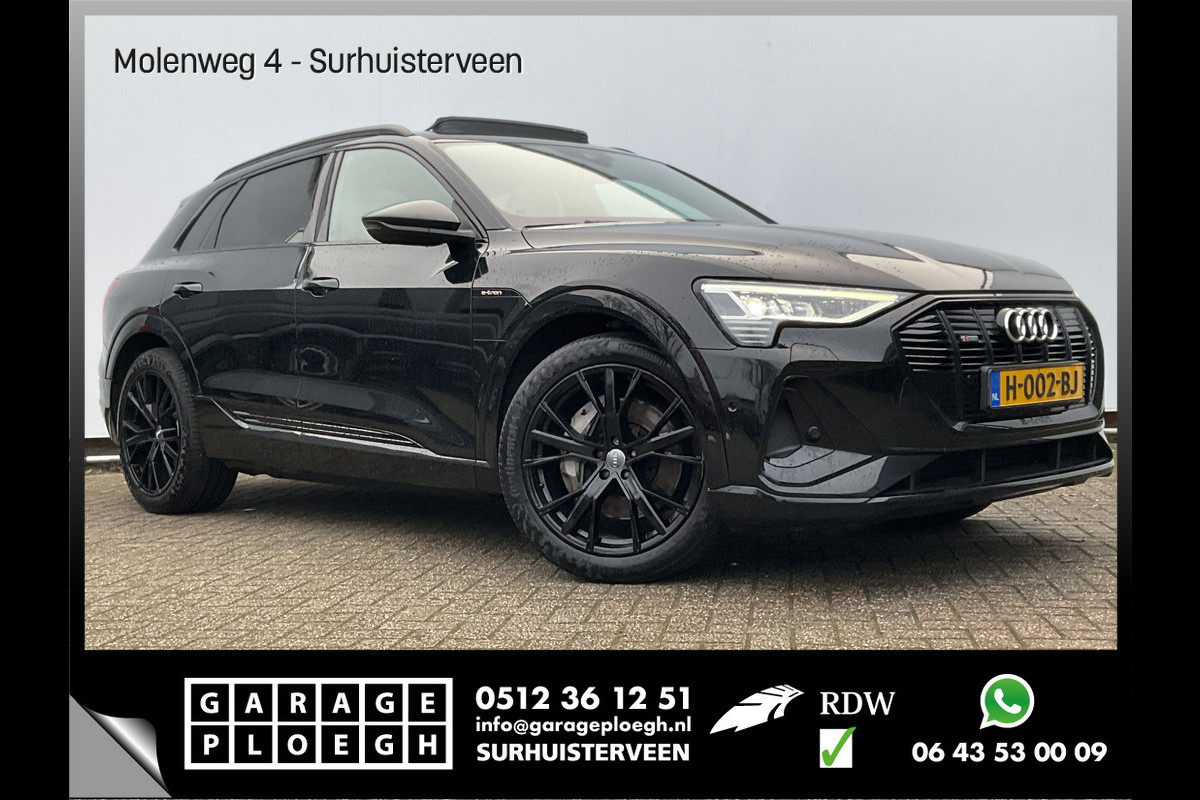Audi e-tron e-tron 50 quattro Launch S edition Black Pano Memory Leer Adap.Cruise Elek.Klep VOL!