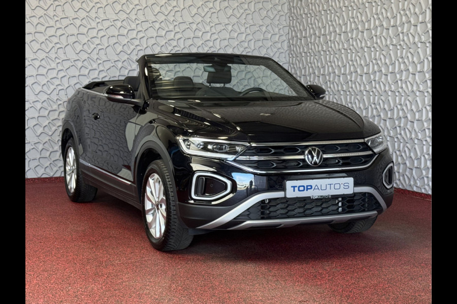 Volkswagen T-Roc Cabrio TSI VIR.COCKPIT CARPLAY NAVI IQ.LED STOEL/STUUR.VERW DAB ADAP.CRUISE 05/2024 ✅Top Auto's Wijchen✅ 170 Nieuwe en bijna nieuwe Auto's met : Benzine /  PHEV / Plug in hybrid / Hybrid / Mild hybrid / HEV /Keuze uit  R-Line / Style / Life etc