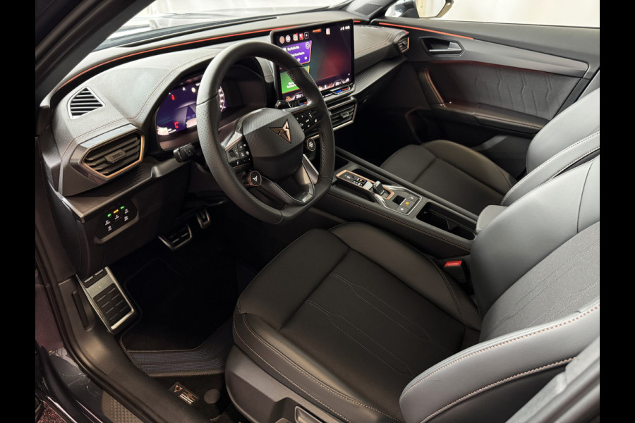 CUPRA Formentor 1.5 TSI 150 PK BENZINE CAMERA STOEL/STUUR ELEK.KLEP VERW. LED LEER CARPLAY ZWARTE.HEMEL 08/2024