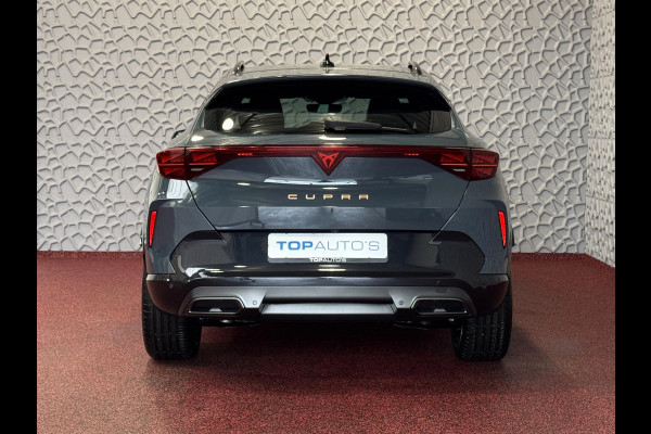 CUPRA Formentor 1.5 TSI 150 PK BENZINE CAMERA STOEL/STUUR ELEK.KLEP VERW. LED LEER CARPLAY ZWARTE.HEMEL 08/2024