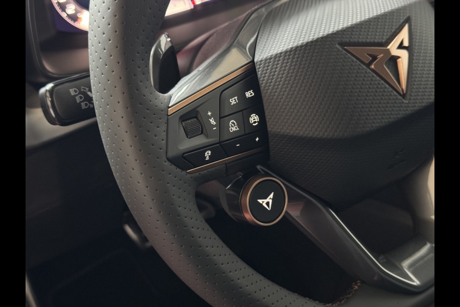 CUPRA Formentor 1.5 TSI 150 PK BENZINE CAMERA STOEL/STUUR ELEK.KLEP VERW. LED LEER CARPLAY ZWARTE.HEMEL 08/2024