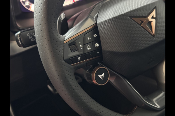 CUPRA Formentor 1.5 TSI 150 PK BENZINE CAMERA STOEL/STUUR ELEK.KLEP VERW. LED LEER CARPLAY ZWARTE.HEMEL 08/2024