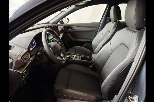 CUPRA Formentor 1.5 TSI 150 PK BENZINE CAMERA STOEL/STUUR ELEK.KLEP VERW. LED LEER CARPLAY ZWARTE.HEMEL 08/2024