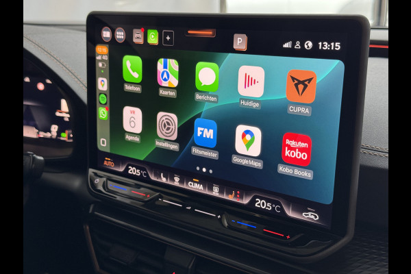 CUPRA Formentor 1.5 TSI 150 PK BENZINE CAMERA STOEL/STUUR ELEK.KLEP VERW. LED LEER CARPLAY ZWARTE.HEMEL 08/2024